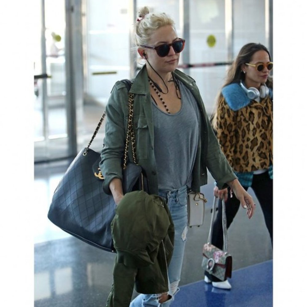 Chanel Vintage Lambskin Supermodel XL Weekender Bag - Picture 9 of 11